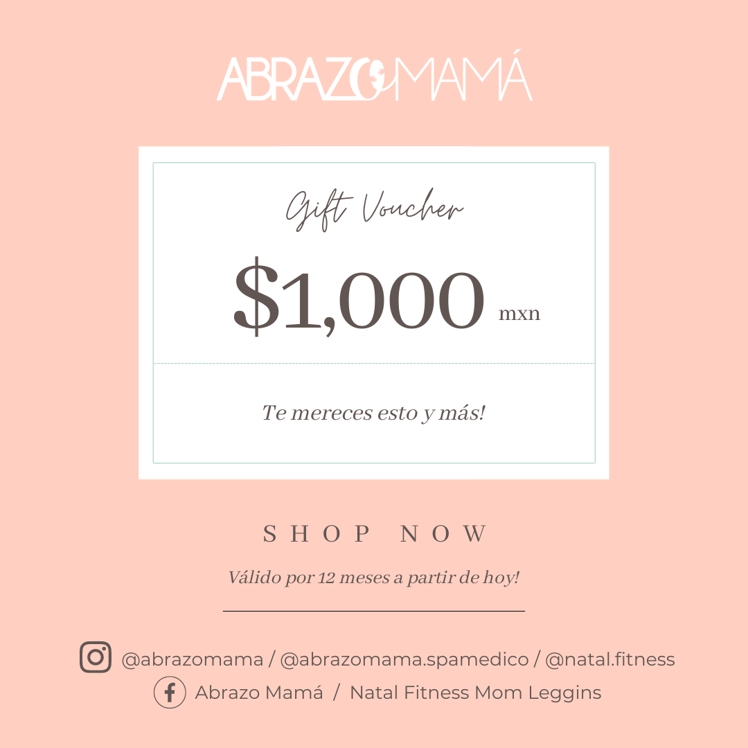 GIFT CARD de Abrazo Mamá