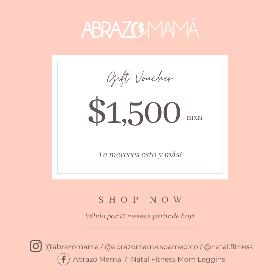 GIFT CARD de Abrazo Mamá